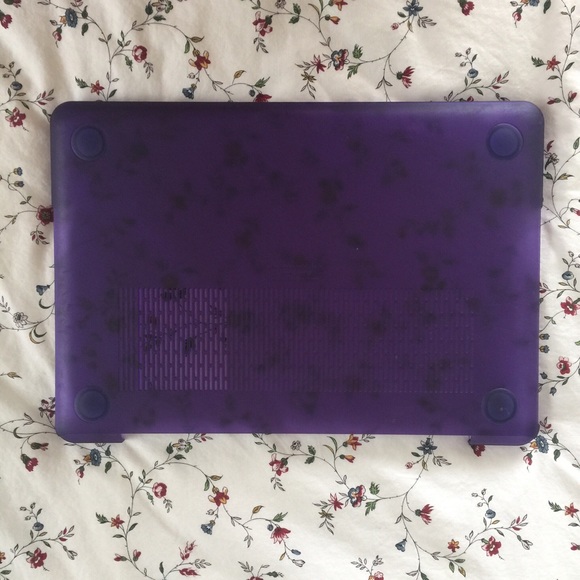 LAPTOP MAC BOOK PRO COVER 💜 ONESIZE PURPLE APPLE PROTECTION - Picture 4 of 4